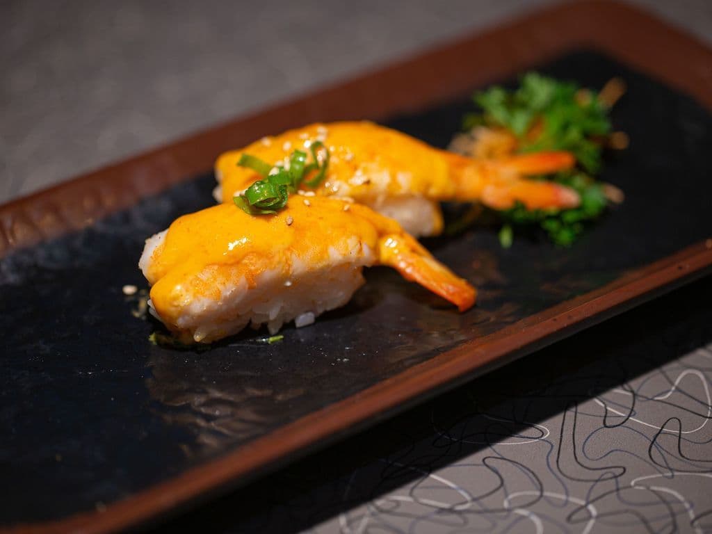 Torch Ebi Shrimp Sushi (2pcs)