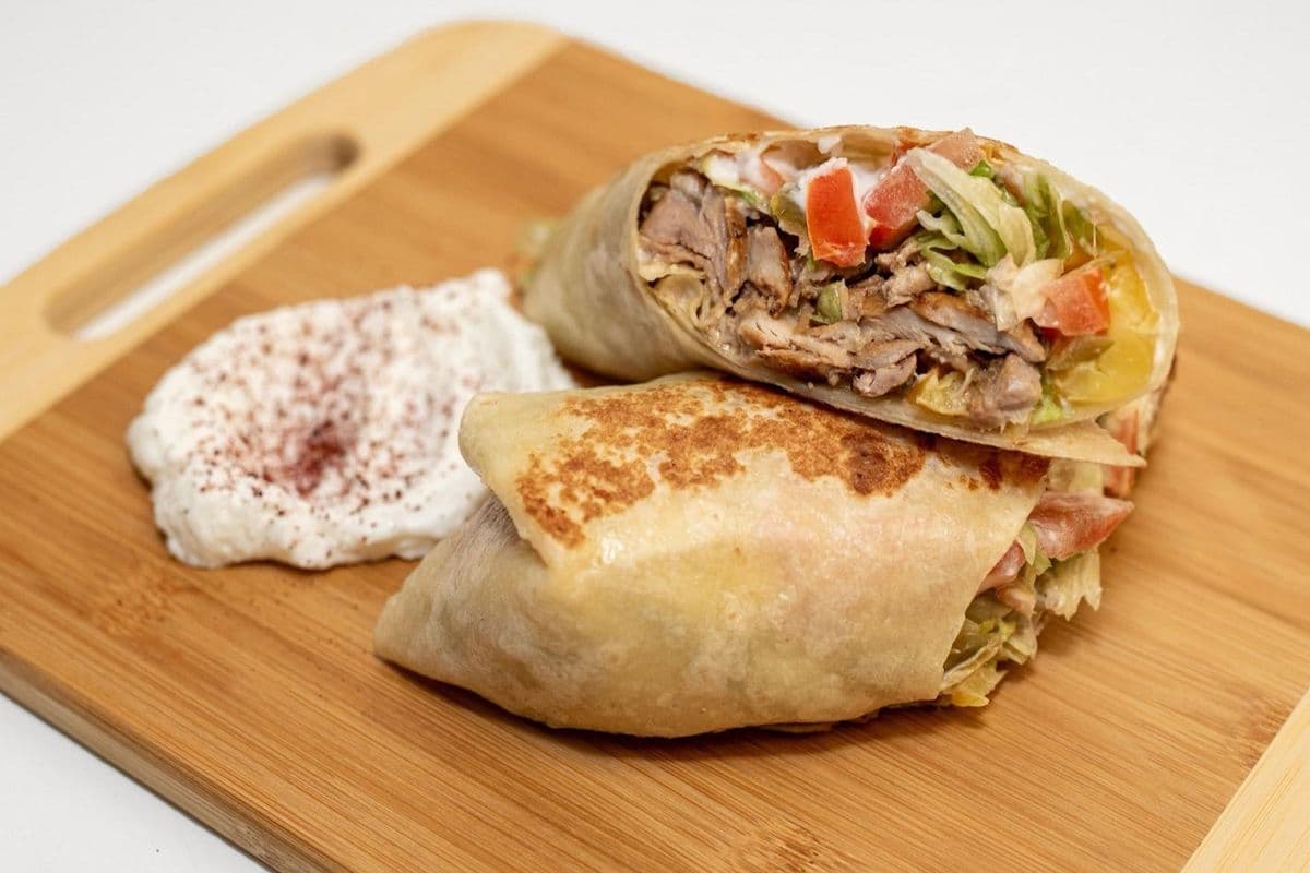 Chicken and Donair Wrap