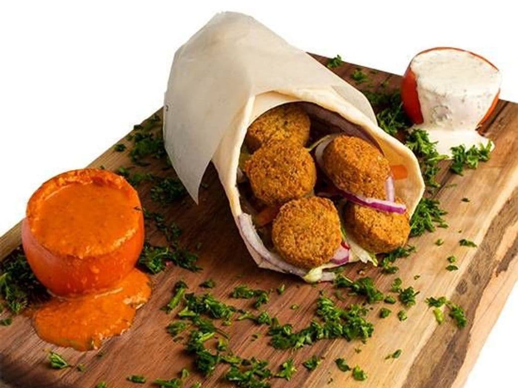 Small Falafel Shawarma (7-Inch)