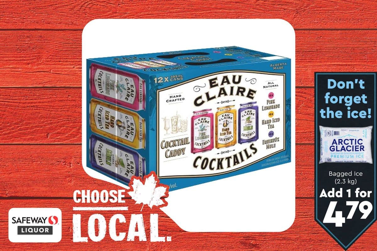 Eau Claire Cocktail Caddy (12 x 355 ml)