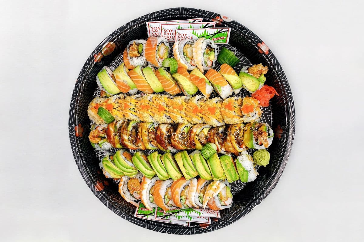 #8 Specialty Roll Platter (50 pcs)