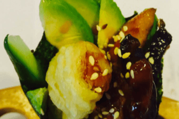H11 Black Dragon Hand Roll (Sushi Cone)
