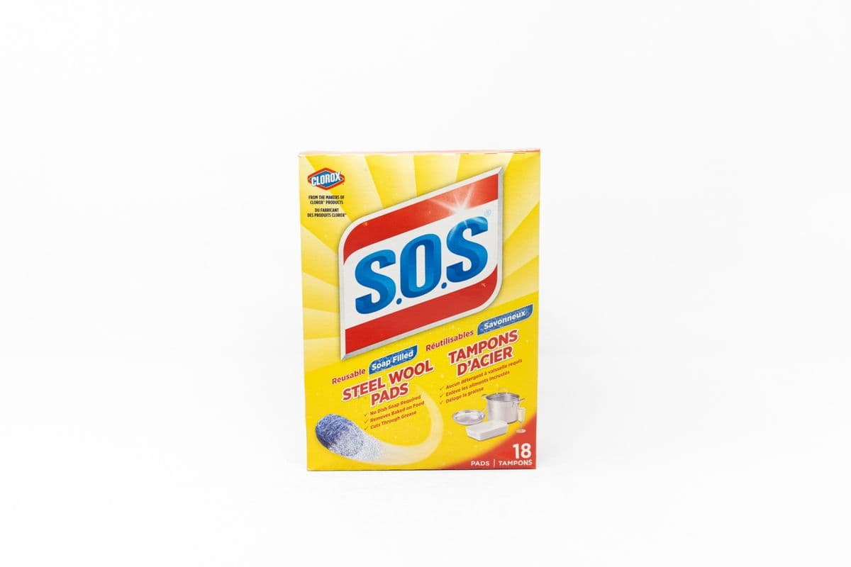 S.O.S Steel Wool (18 Pads)