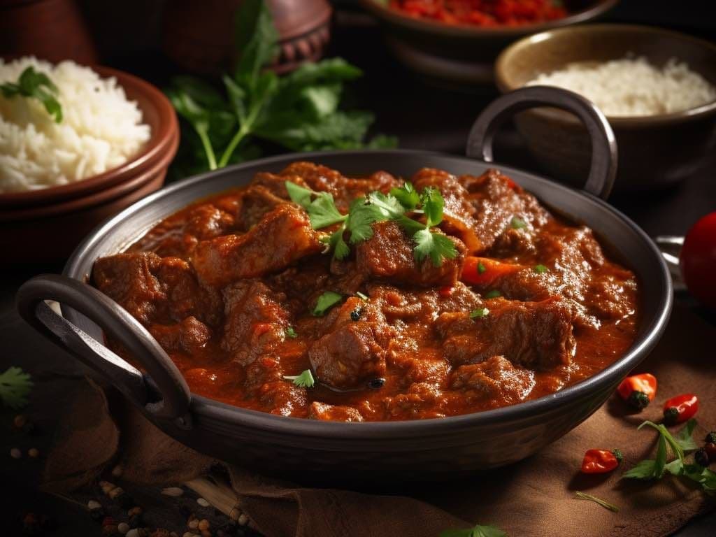 Lamb Chettinad / Lamb Chettinad