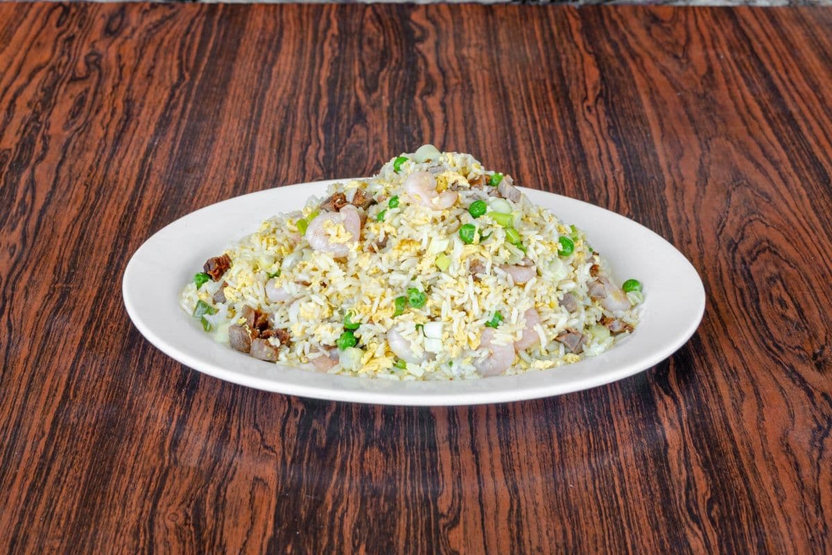 135. BBQ Pork and Shrimp Fried Rice