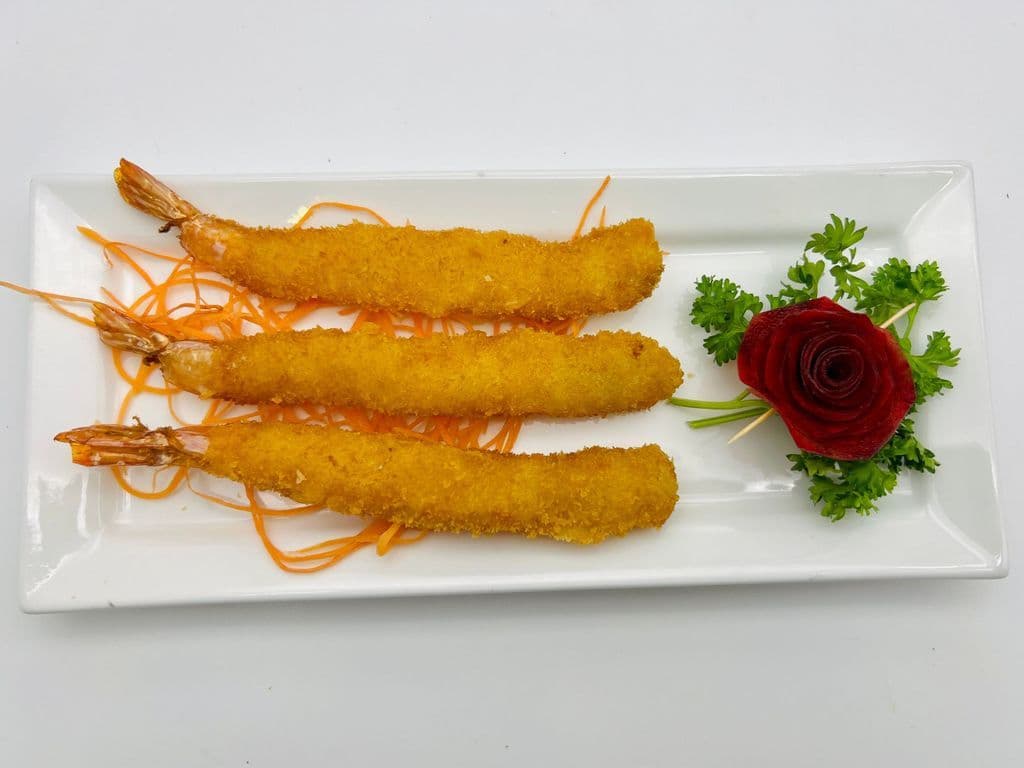 80. Crevette tempura/ Tempura Shrimps (3mcx/3pcs)