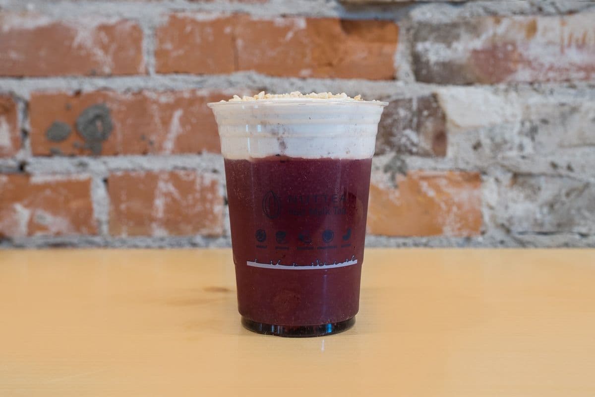 Red Grape Tea with Nut Cream (Cold Only)