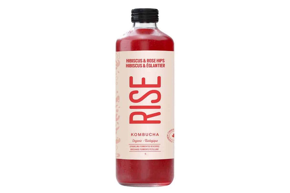 Kombucha - Hibiscus & Églantier / Hibiscus & Rose Hips (414 ml)