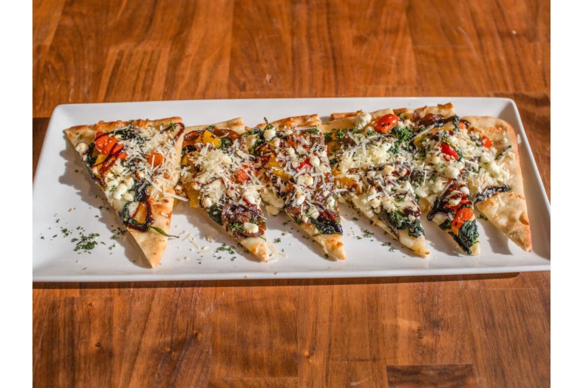 Roasted Veggie Flatbread