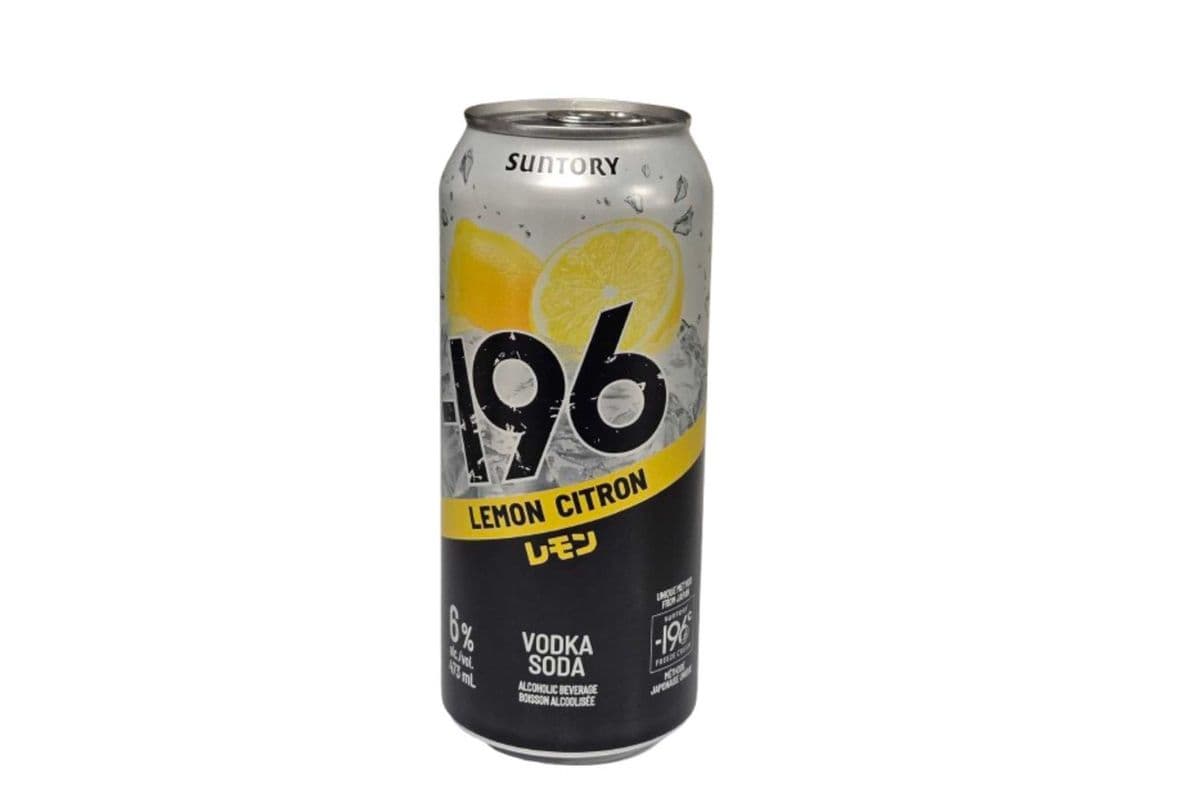 196 Lemon Vodka Soda (1 x 473ml)