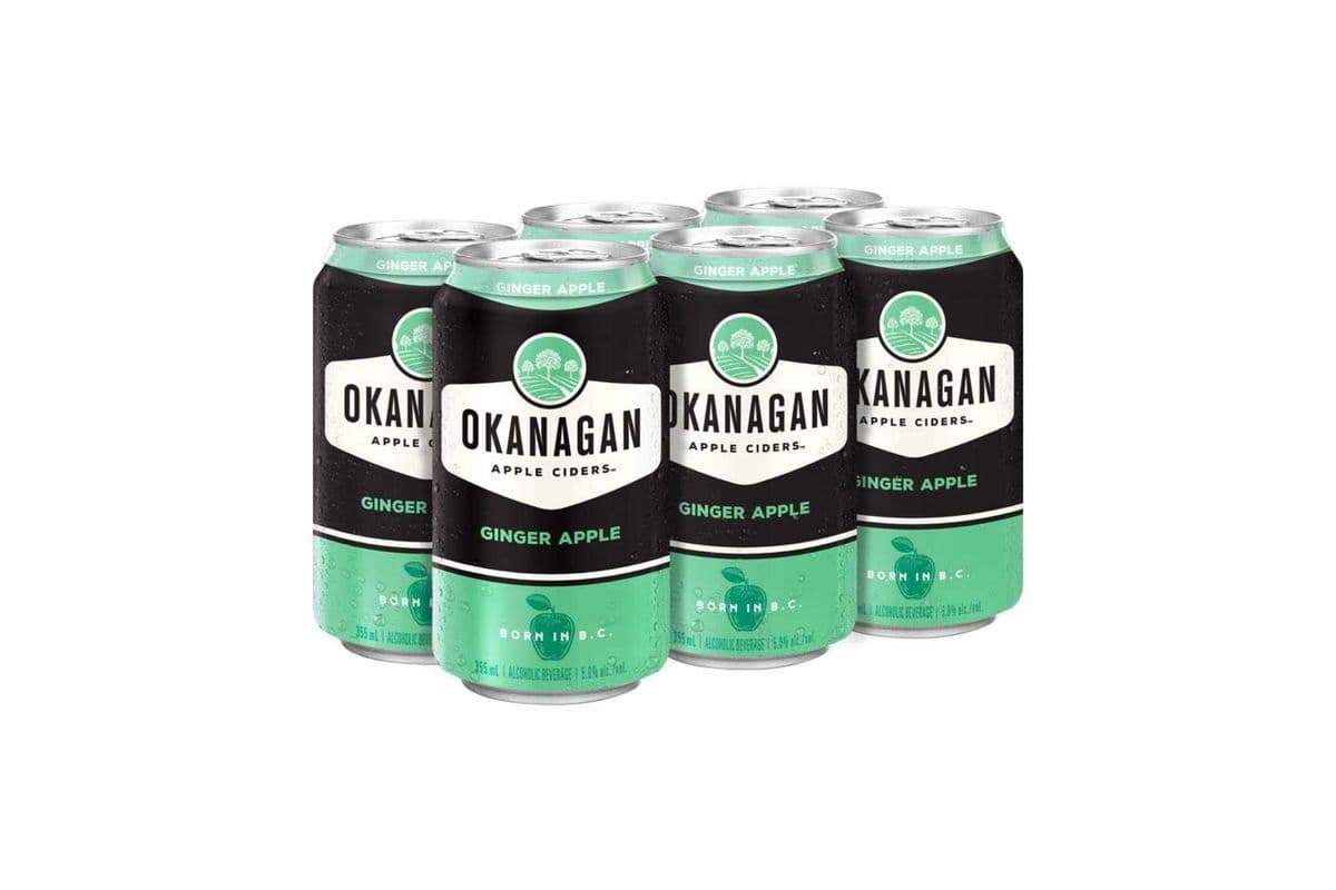 Okanagan Ginger Apple (355 ml) (6 Cans) (6 x 355ml)
