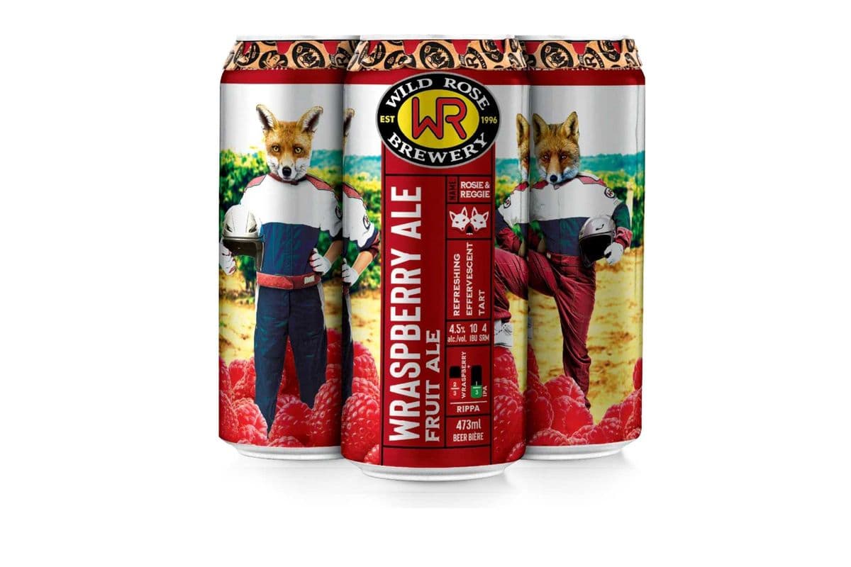 Wild Rose Wraspberry 4Pk (4 x 473ml)