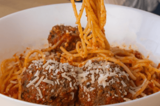 Kids' Spaghetti and Meatballs