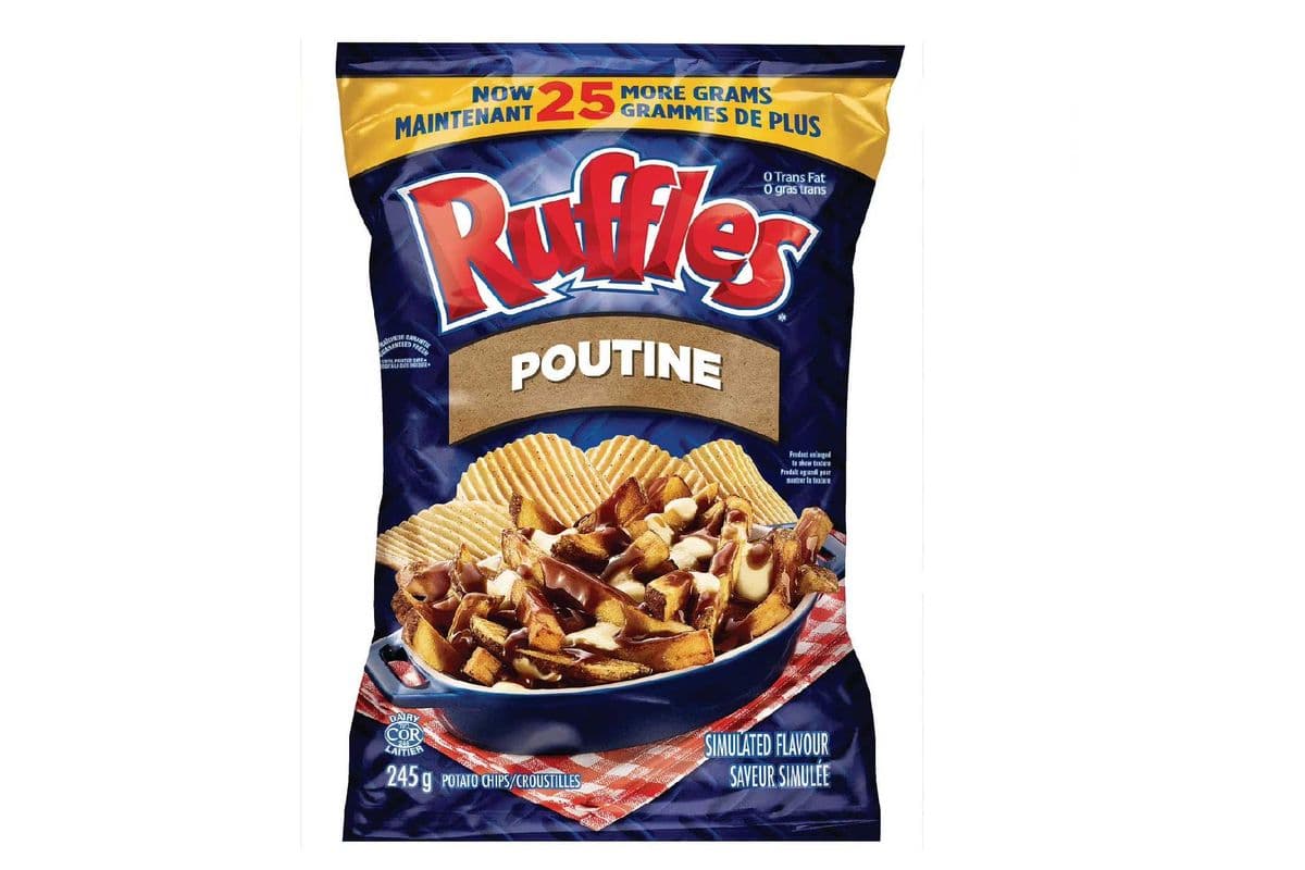 Ruffles Potato Chips (Poutine) (180 g)