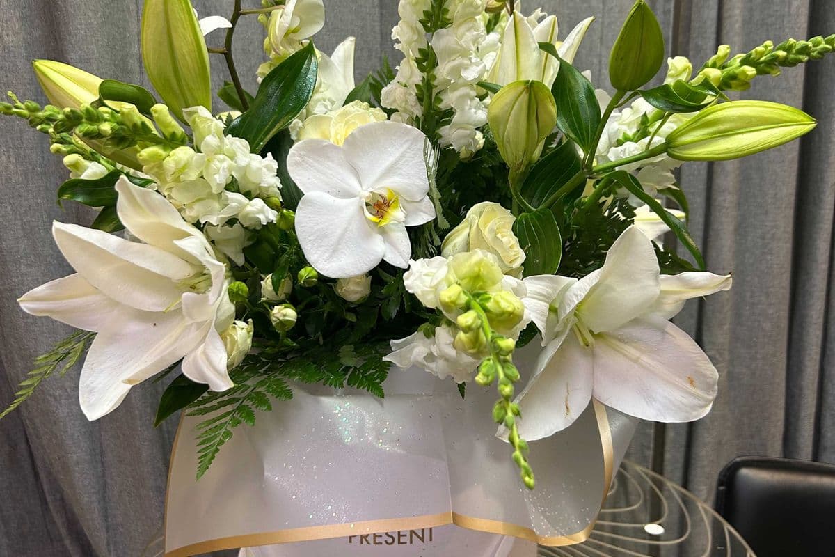 White gift