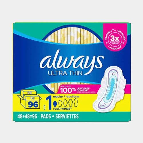 Always Ultra thin (96 serviettes) / Always Ultra Thin (96 pads)