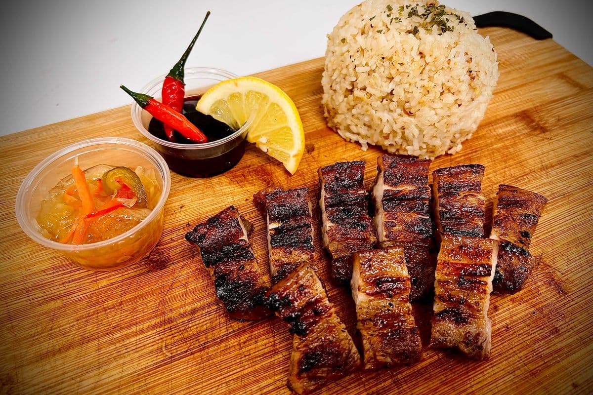 Grilled Pork Liempo Meal