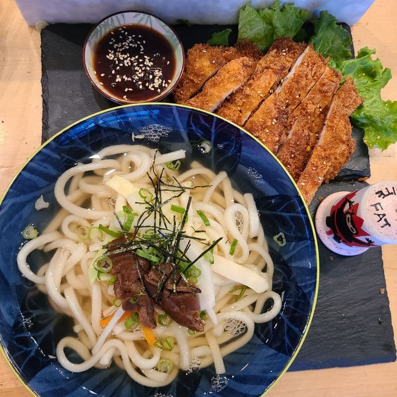 Chicken Katsu Noodle Soup