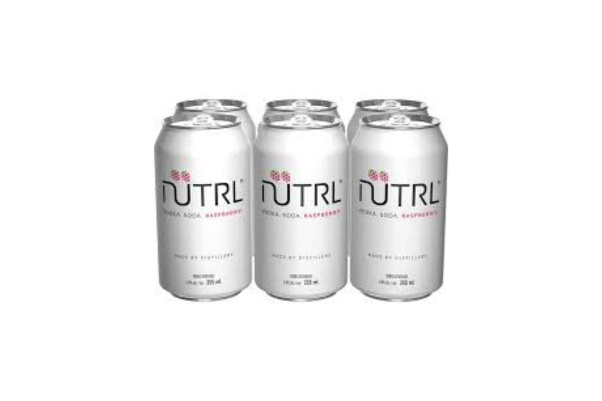 Nutrl Vodka Soda Raspberry (6 x 355ML)
