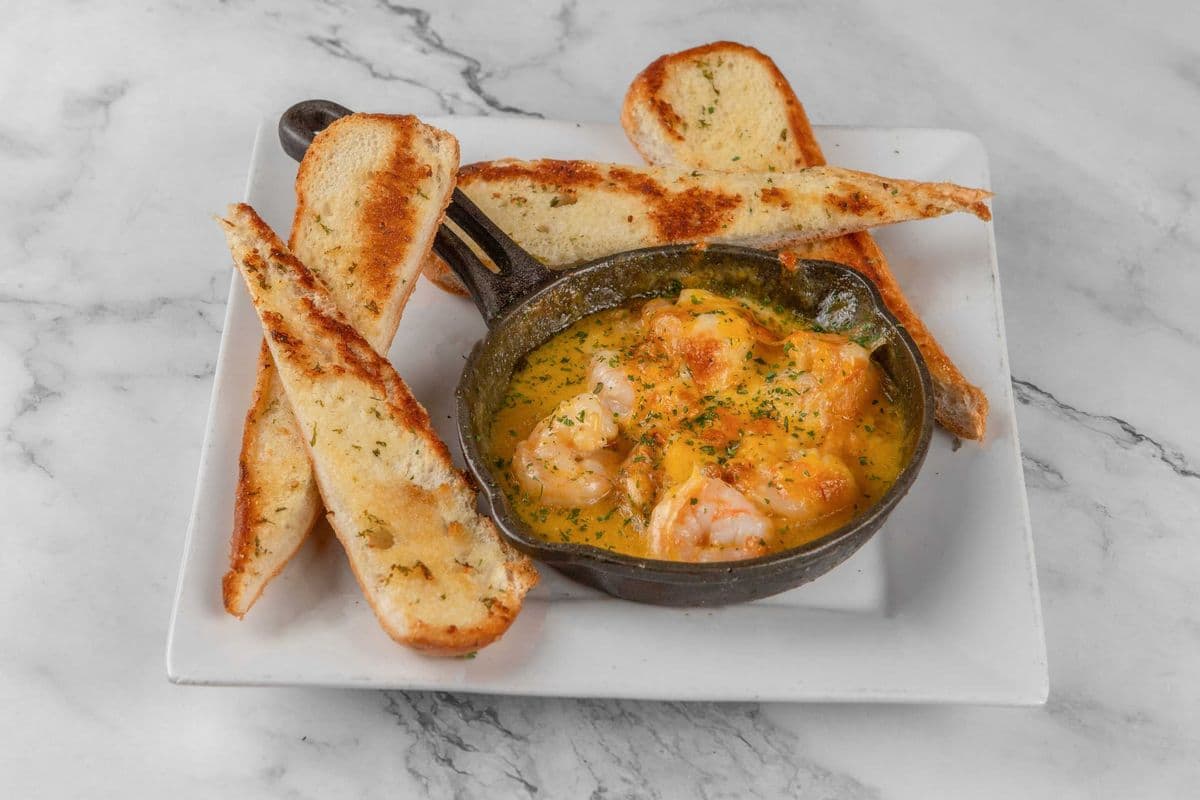 Cheesy Baked Shrimp