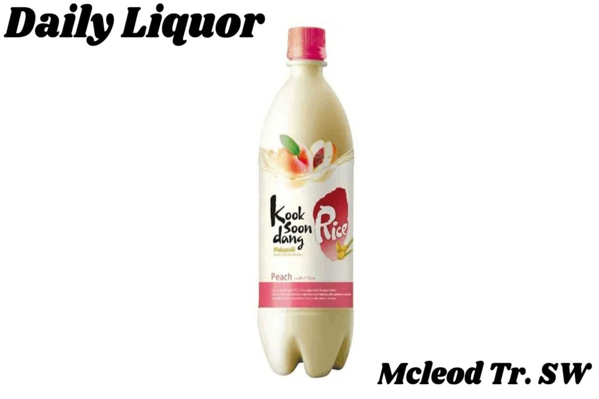 RICE MAKGEOLLI - PEACH 750ML (1 x 750ML)