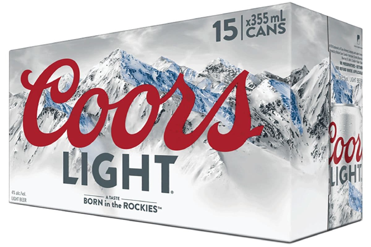 Coors Light (15 Cans) (1 x 355ML)