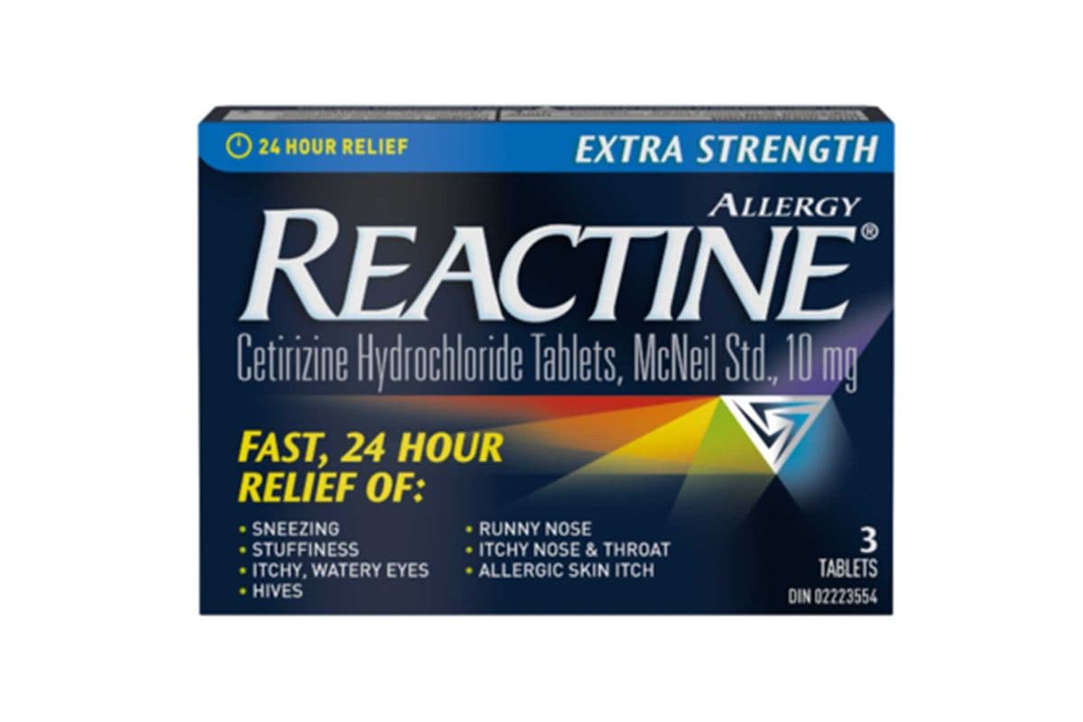 Reactine Extra Strength (3 Tablets)