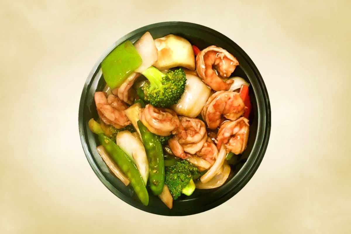 95. Shrimp with Mixed Vegetables