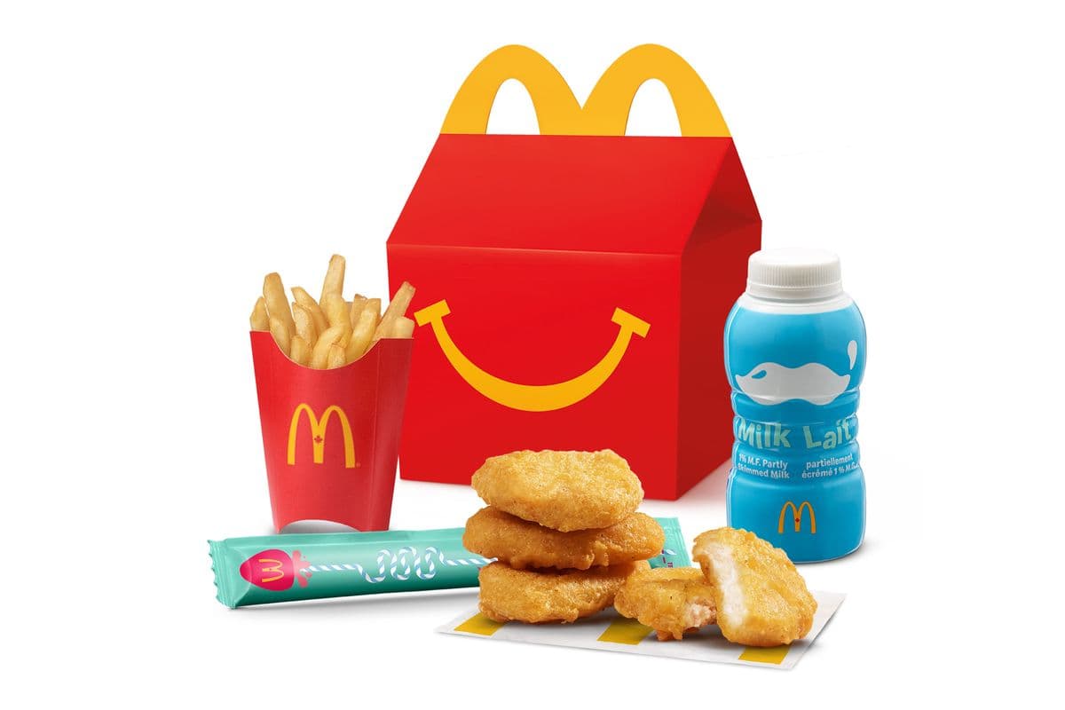 Happy Meal 4 McNuggets with Mini Fries [360-540 Cals]