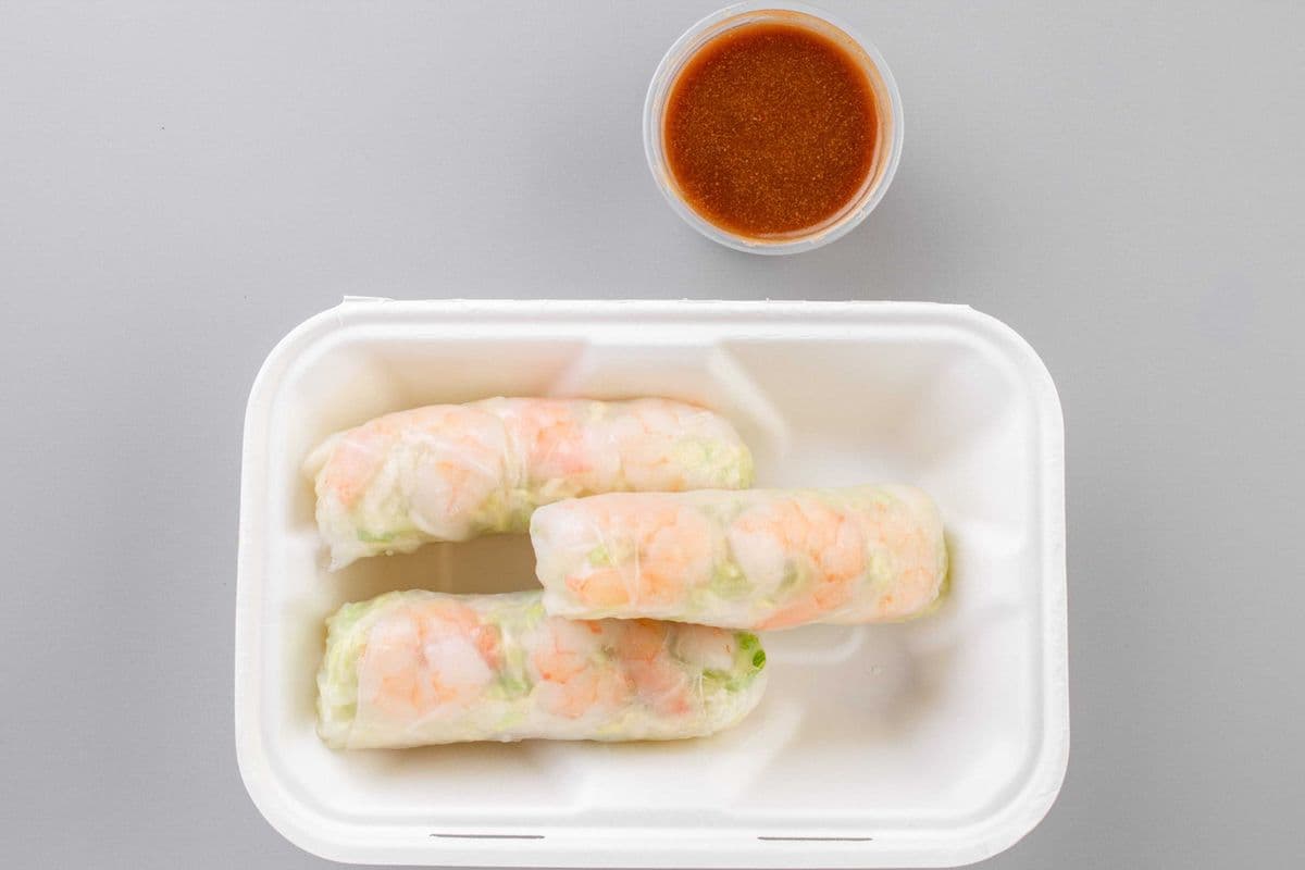20. Shrimp Salad Rolls (3 pcs)