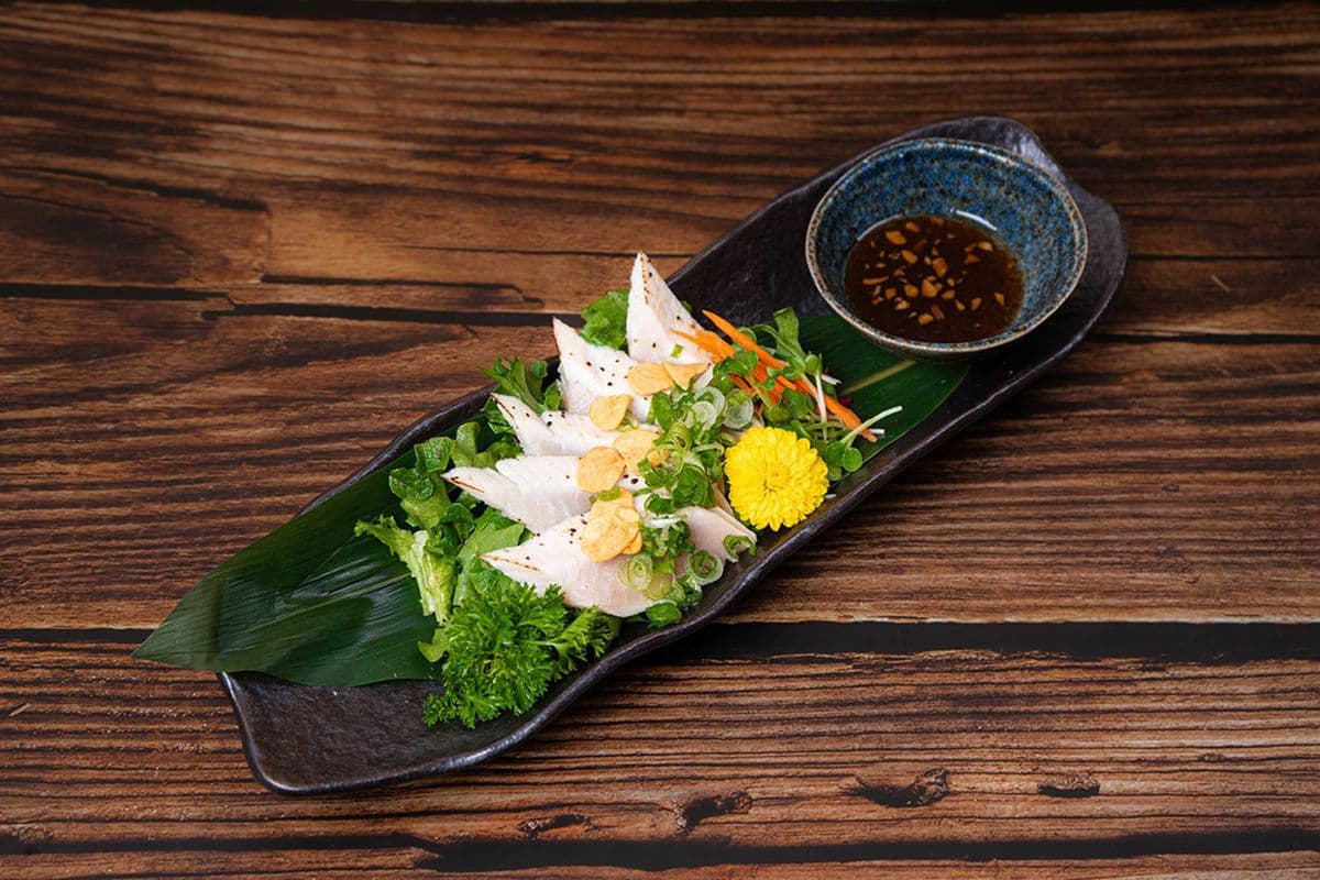 Aburi Tuna Sashimi (5 pcs)