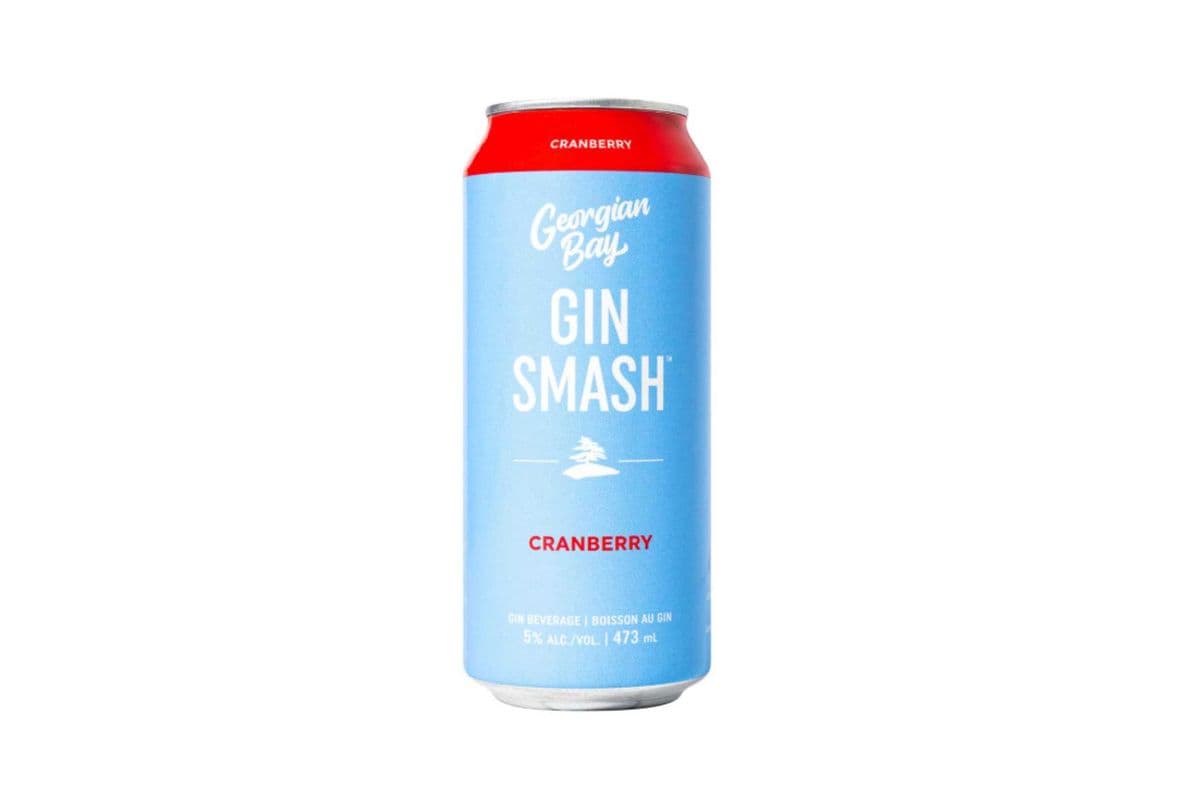 Georgian Bay Cranberry Gin Smash (1 x 473 ml Tall Can)