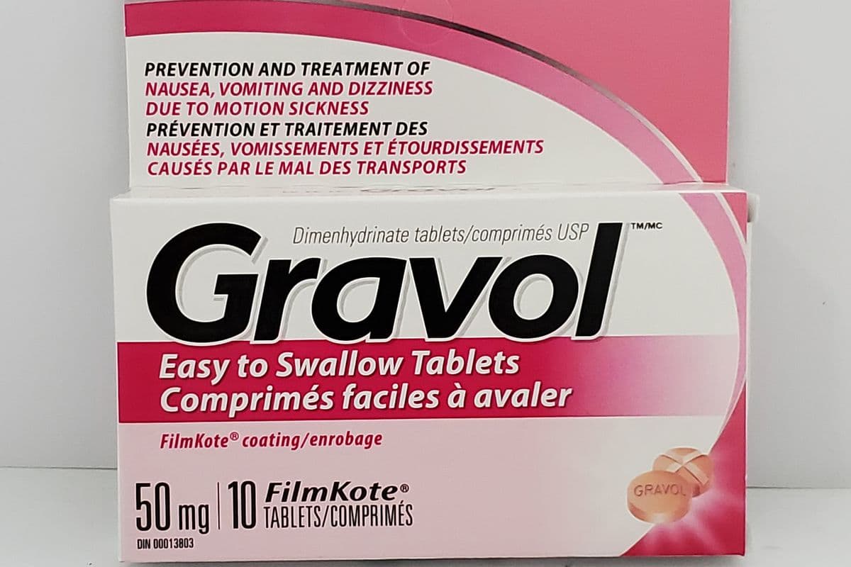 Gravol Filmkote (50mg) Ten Tabs