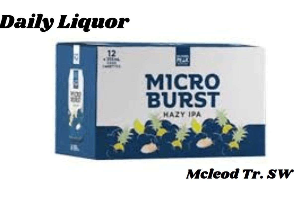 MICROBURST HAZY IPA 12 PACK (1 x 12 CANS)