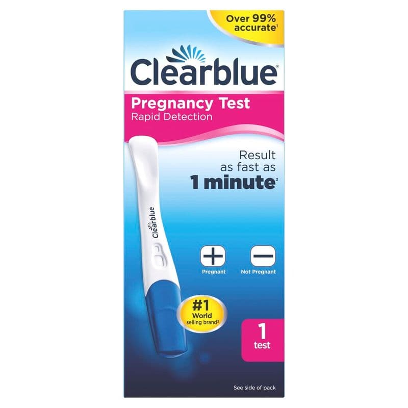 Clearblue - Teste de grossesse 1 min / Pregnancy test 1 min **(1 test)**