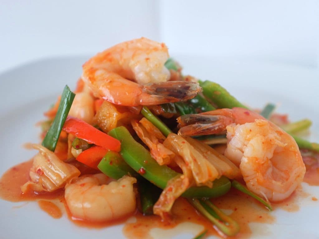 Stir Fried Kim Chi