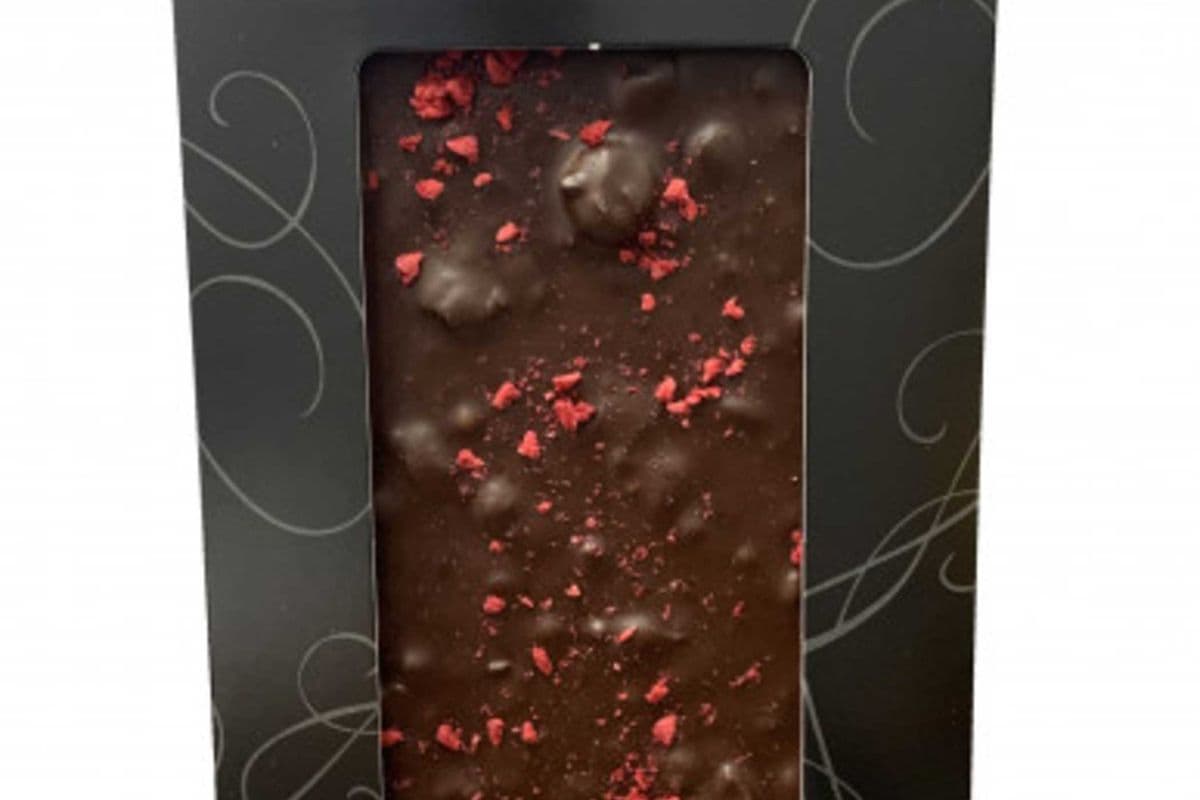 Chocolate Slab (Freeze Dried Raspberry)