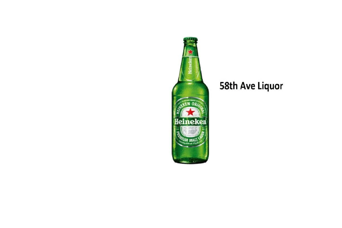 HEINEKEN LAGER BOTTLE (1 x 650ML)