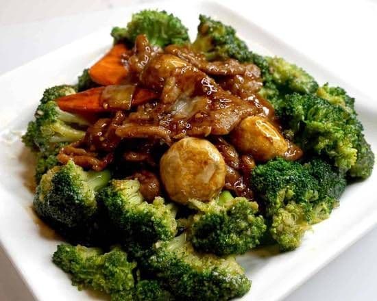 505. Broccoli with Sliced Beef