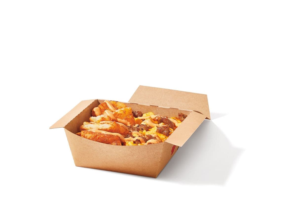 Sausage Scrambled Egg Loaded Box