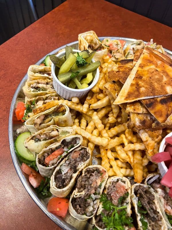 Beef Saj Family Platter