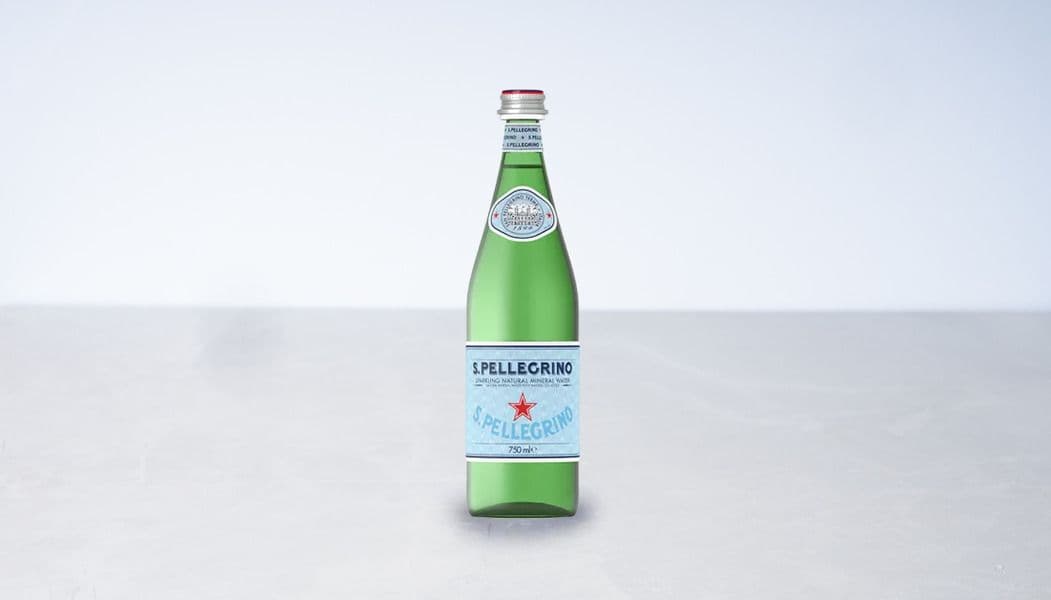750ml Bottle San Pellegrino Water