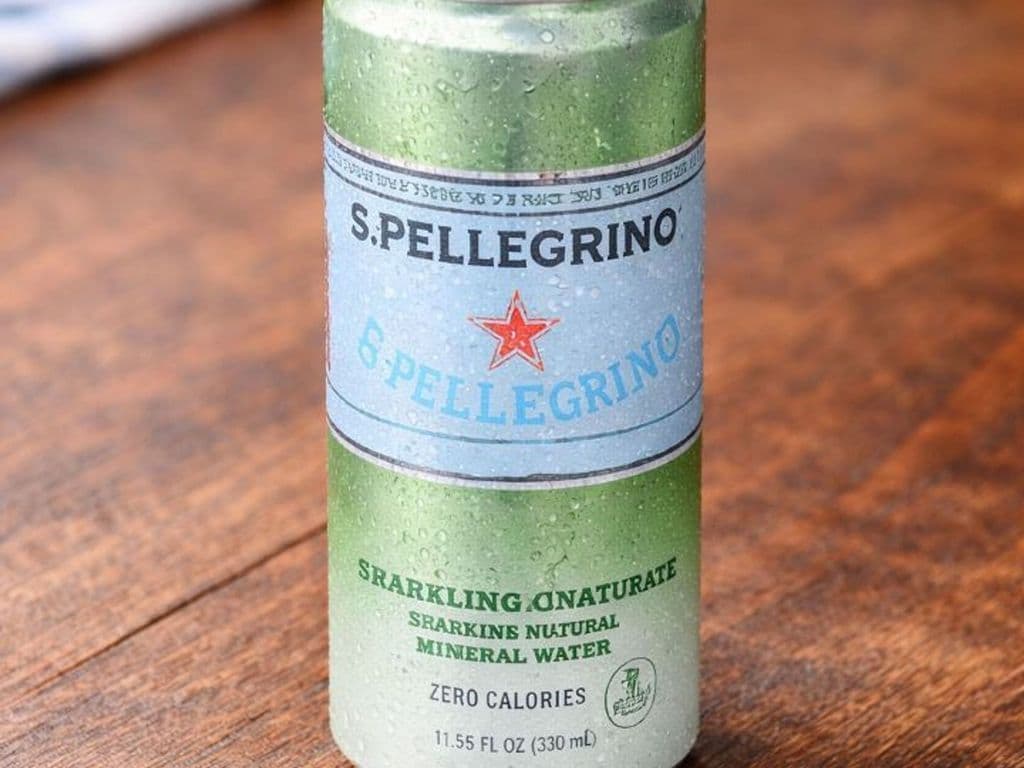 Pellegrino water
