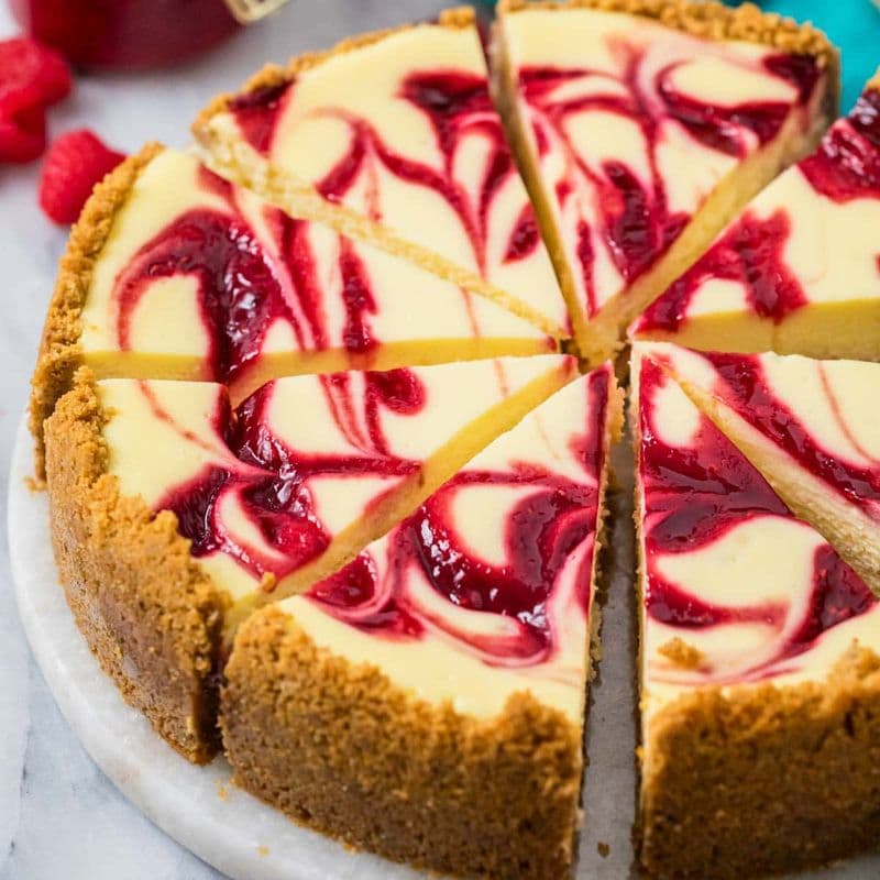 Cherry Swirl Cheescake Now Available!