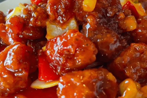 Sweet-and-Sour Boneless Pork 咕噜肉