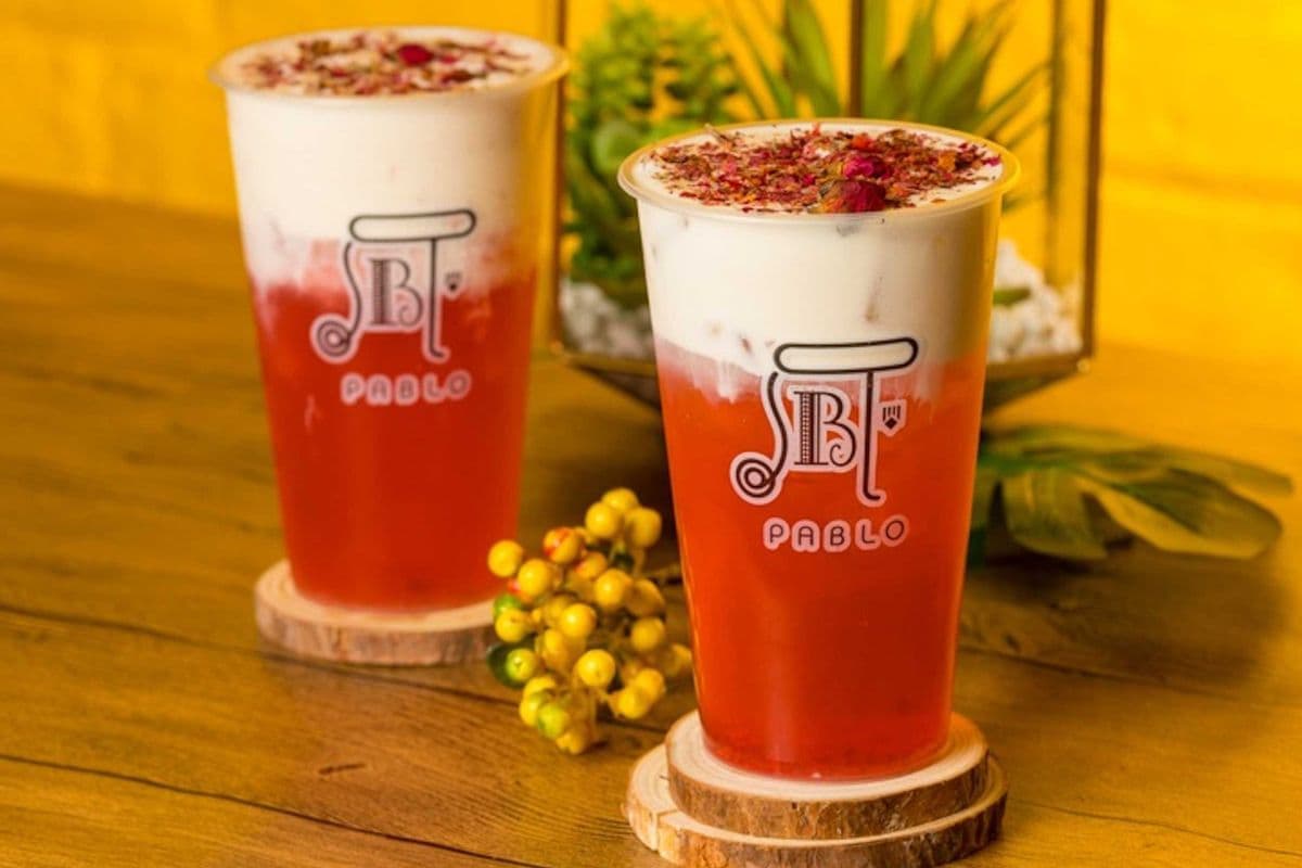 Rose Foam Tea