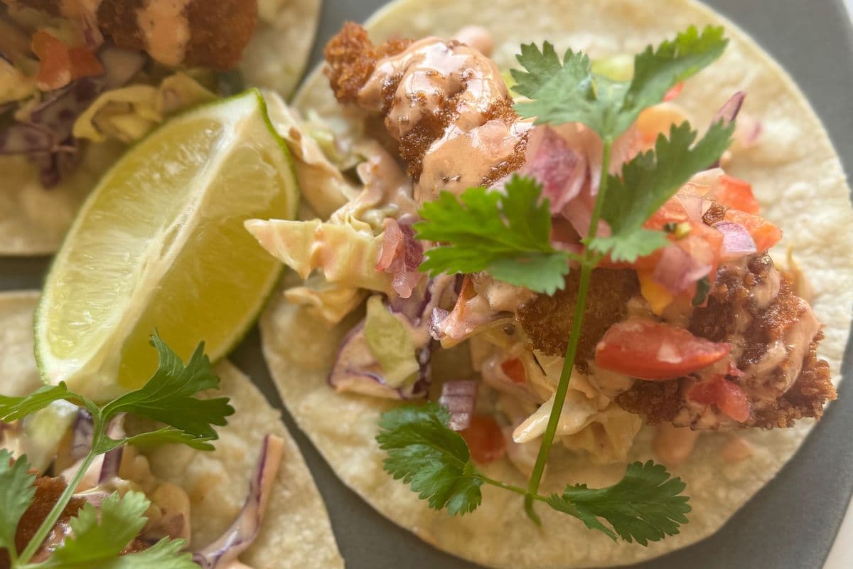 Corona Battered Fish Tacos (3 pcs)
