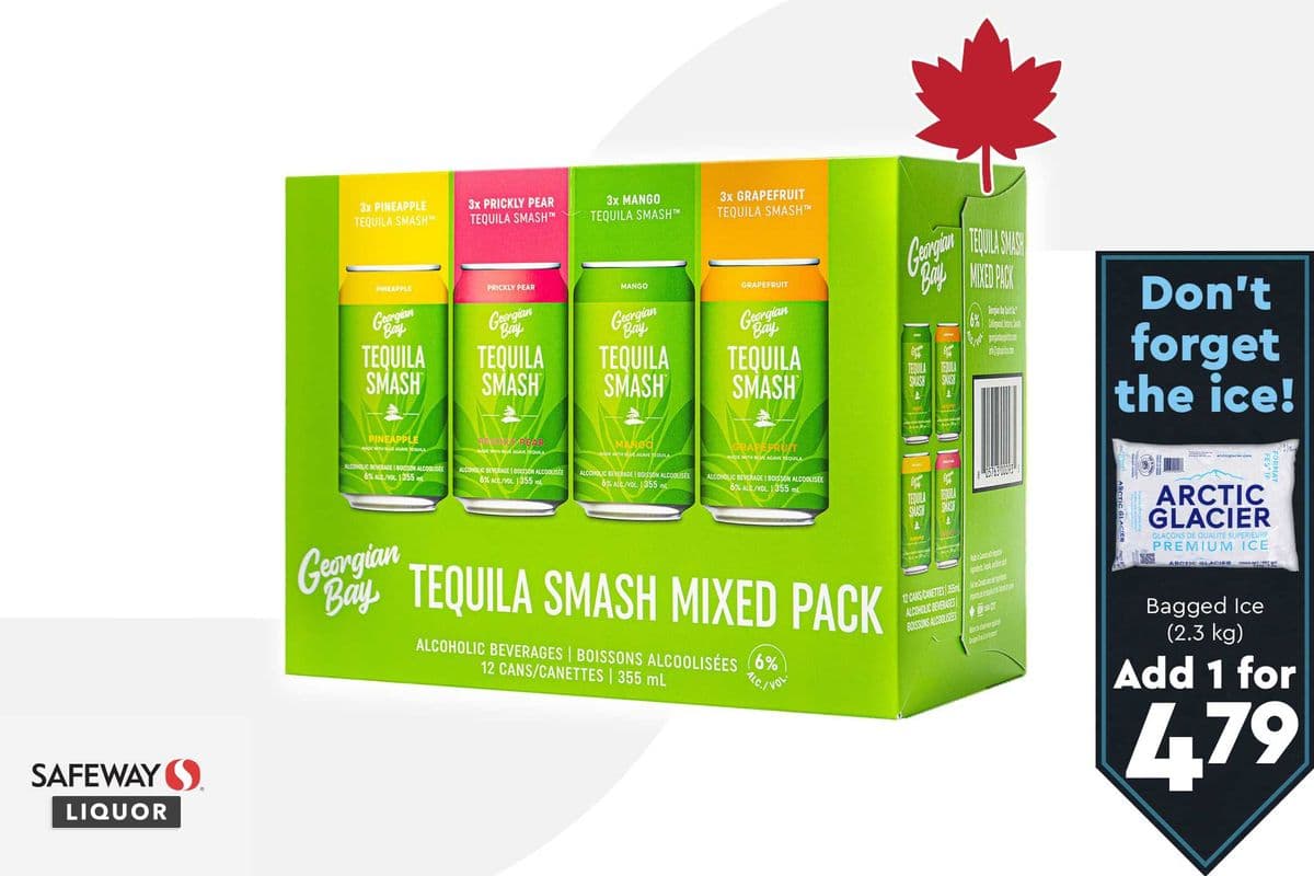 Georgian Bay Tequila Smash Mixed Pack (12 x 355 ml)