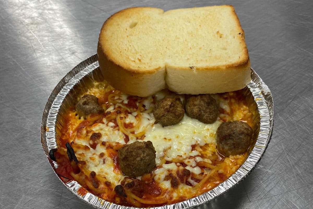 Baked Spaghetti with Meatballs