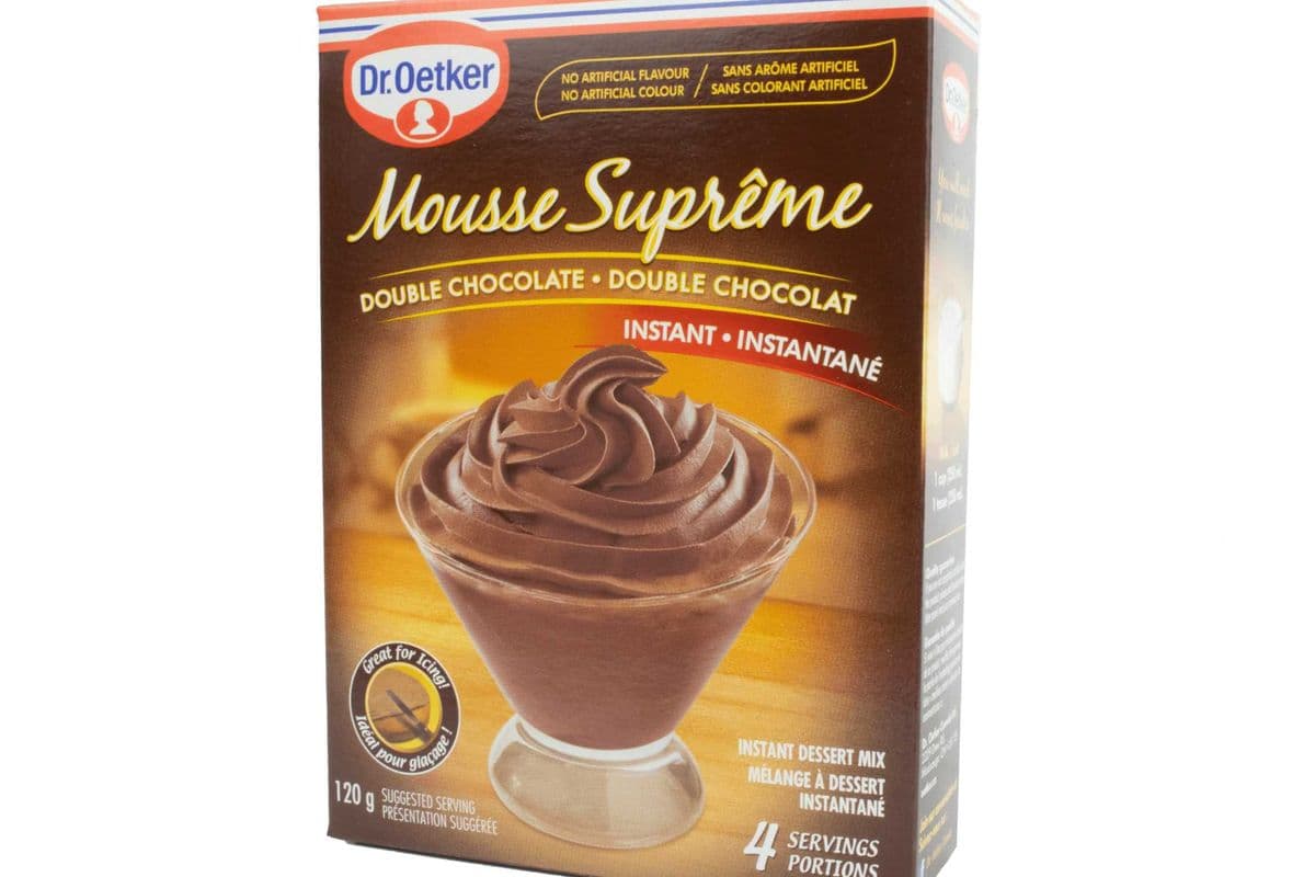 Dr. Oetker Mousse Supreme Double Chocolate